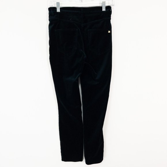 Massimo Dutti Velvet Pants  Green Size‎ 4 Slim - Picture 2 of 7